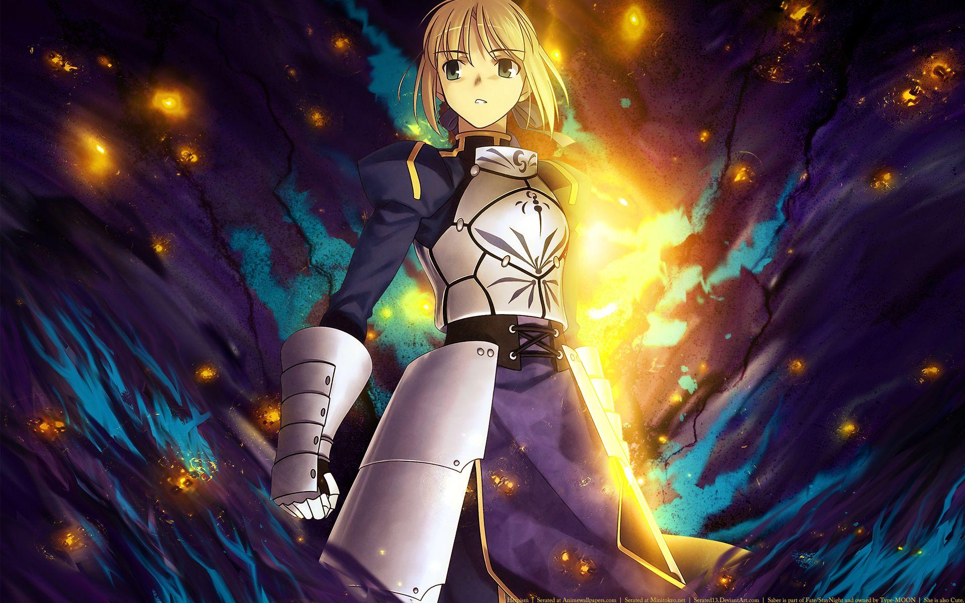 Fate Zero Saber Wallpapers Top Free Fate Zero Saber Backgrounds Wallpaperaccess
