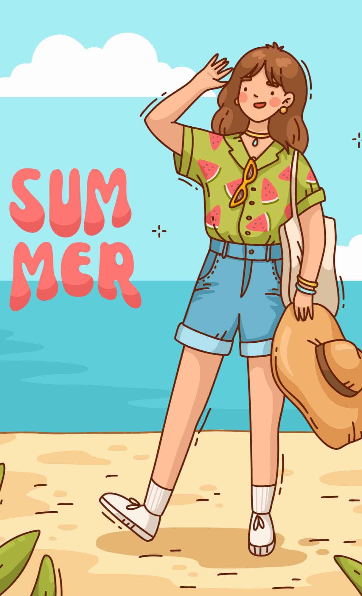 1215x2000 Beach iPhone Wallpaper HD Quality