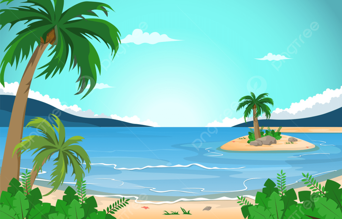 1200x768 Island Beach Sea Vacation Holiday