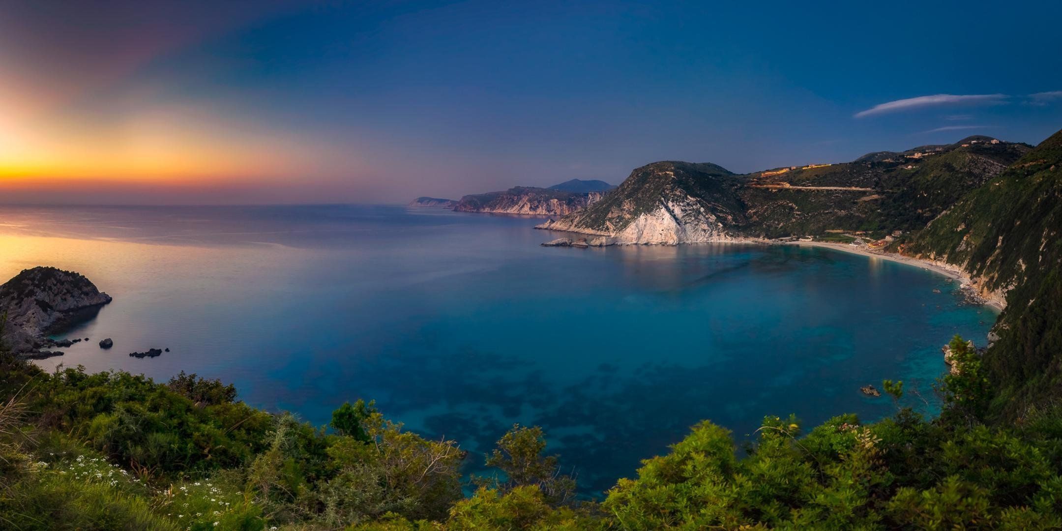 2160x1080 Kefalonia Wallpaper