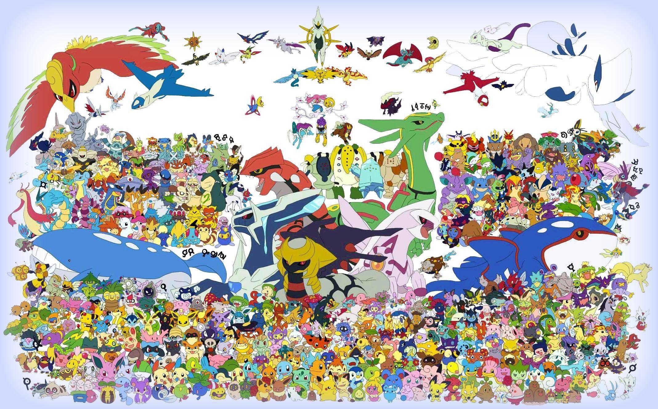 original 150 pokemon wallpaper