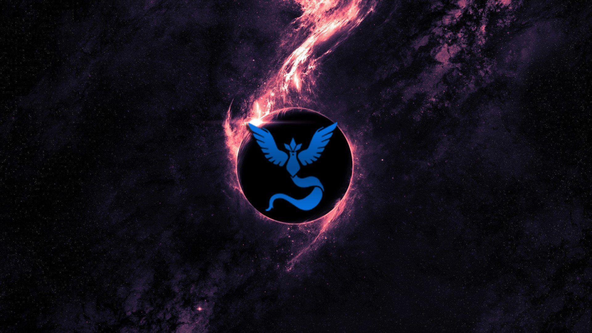 1920x1080 Team Harmony, Pokemon Go, Lugia, Galaxy, Space HD Wallpaper