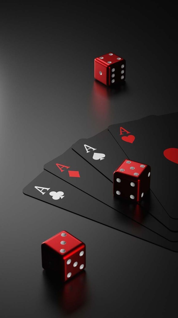 736x1308 Poker Cards and Dices iPhone Wallpaper HD