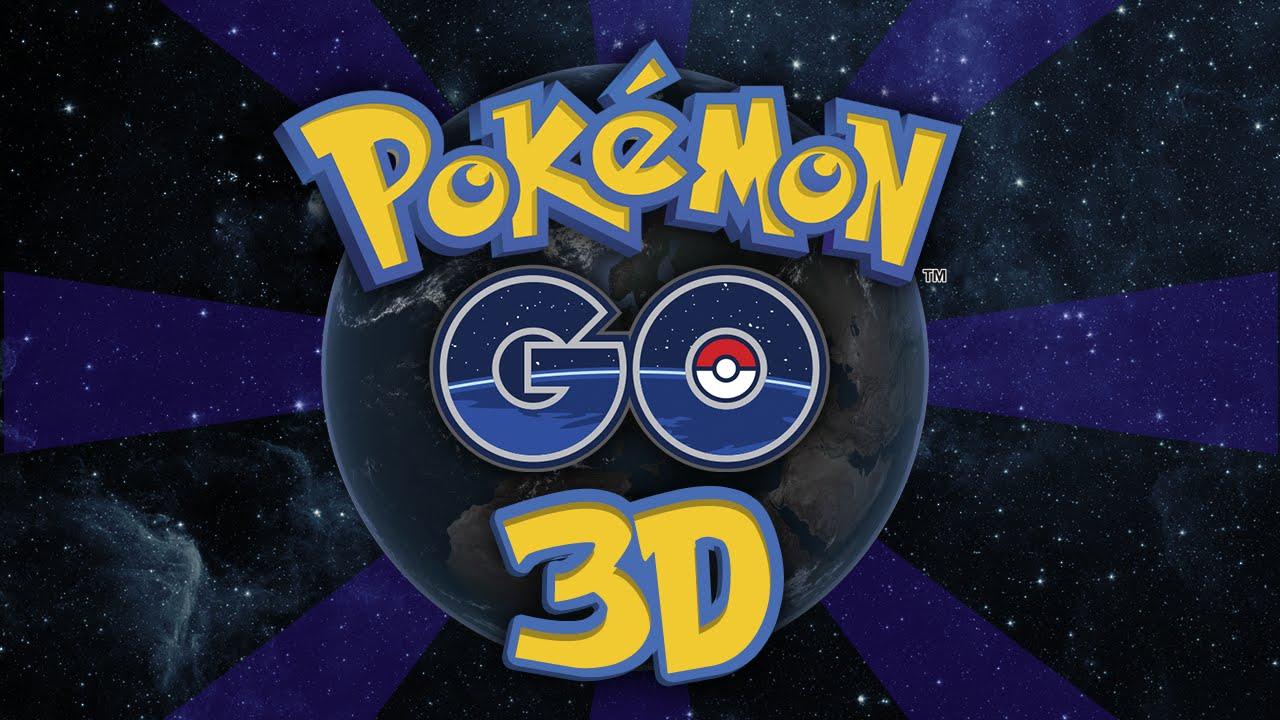 1280x720 POKEMON GO in REAL 3D!!!
