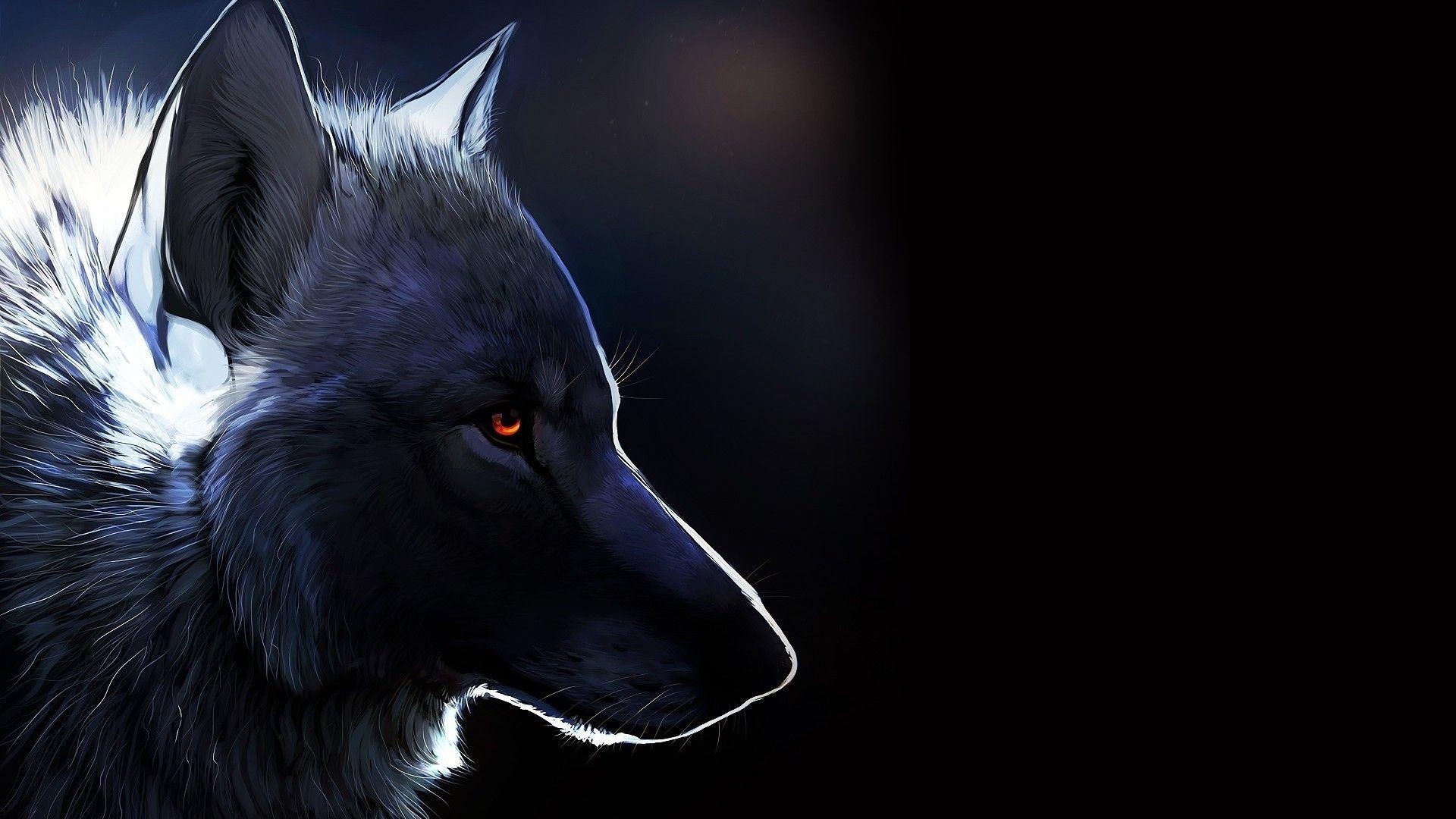 1920x1080 Black Werewolf Wallpaper