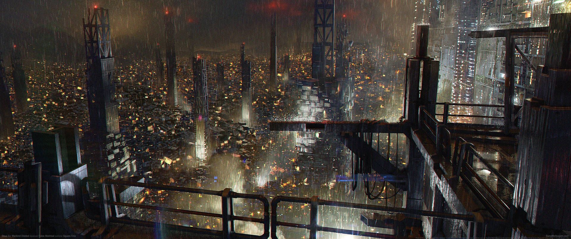 1920x804 Download free Ultrawide Cyberpunk Night