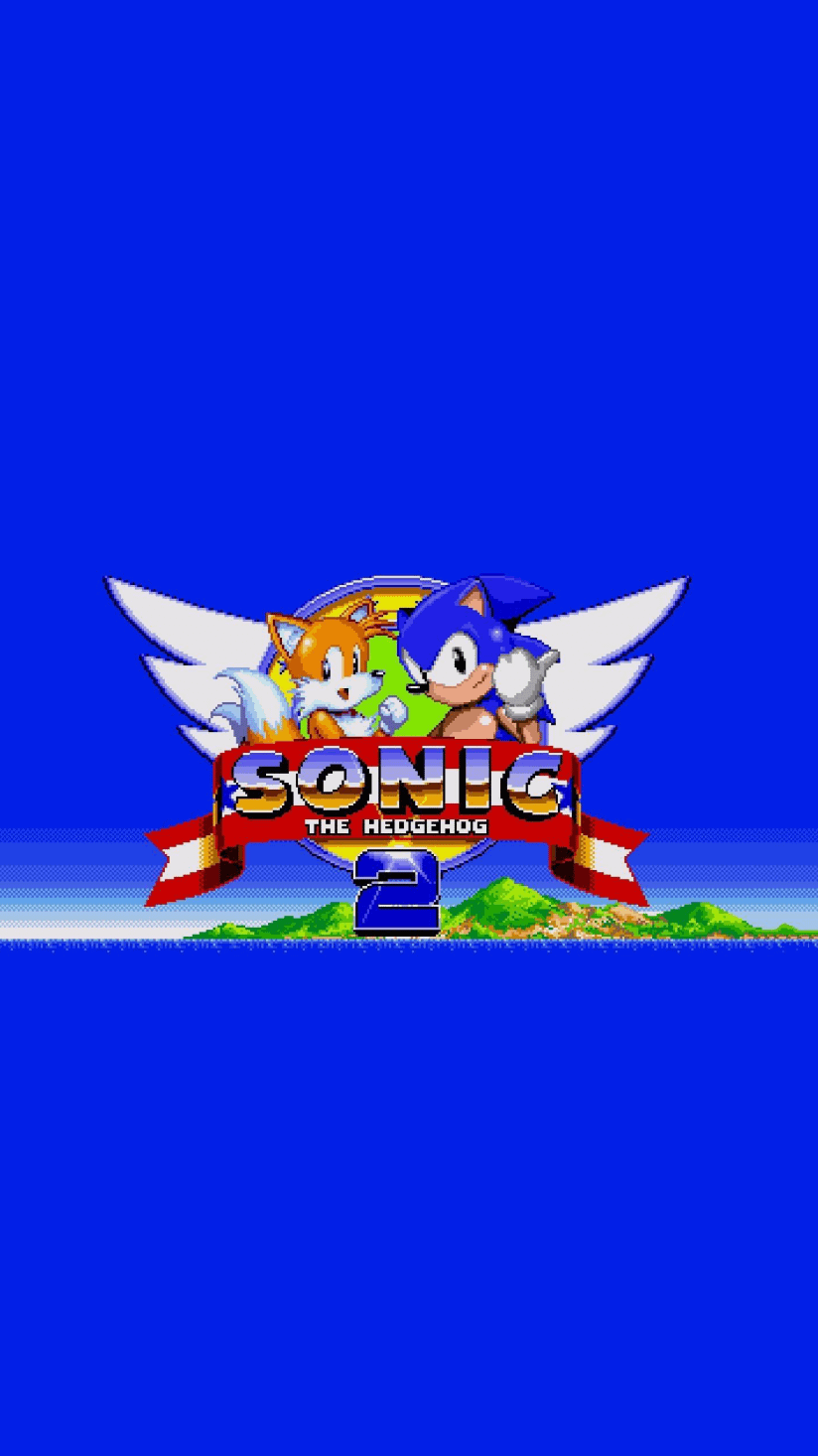 824x1466 Sonic 2 the game wallpaper : r