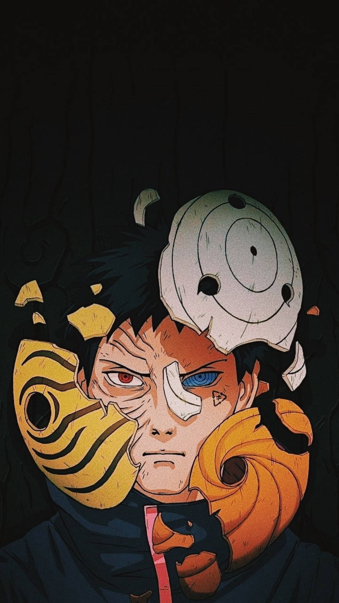 1080x1920 Download Tobi Naruto Obito Destroyed