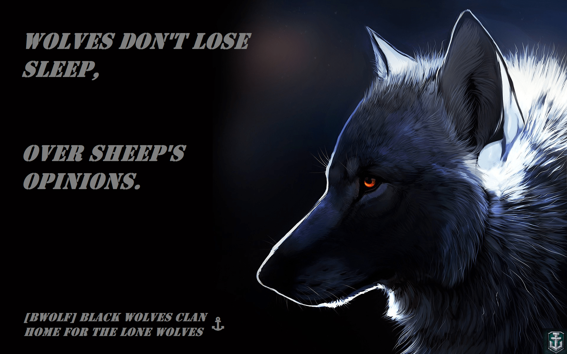 1920x1200 Lone Wolf Wallpaper