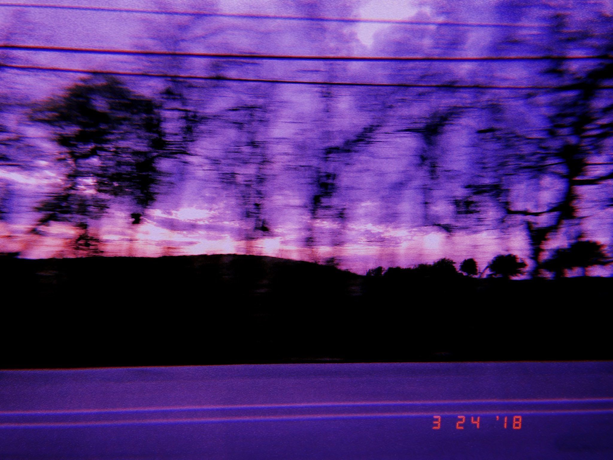 2048x1536 just a blur #aesthetic #purple #vibes