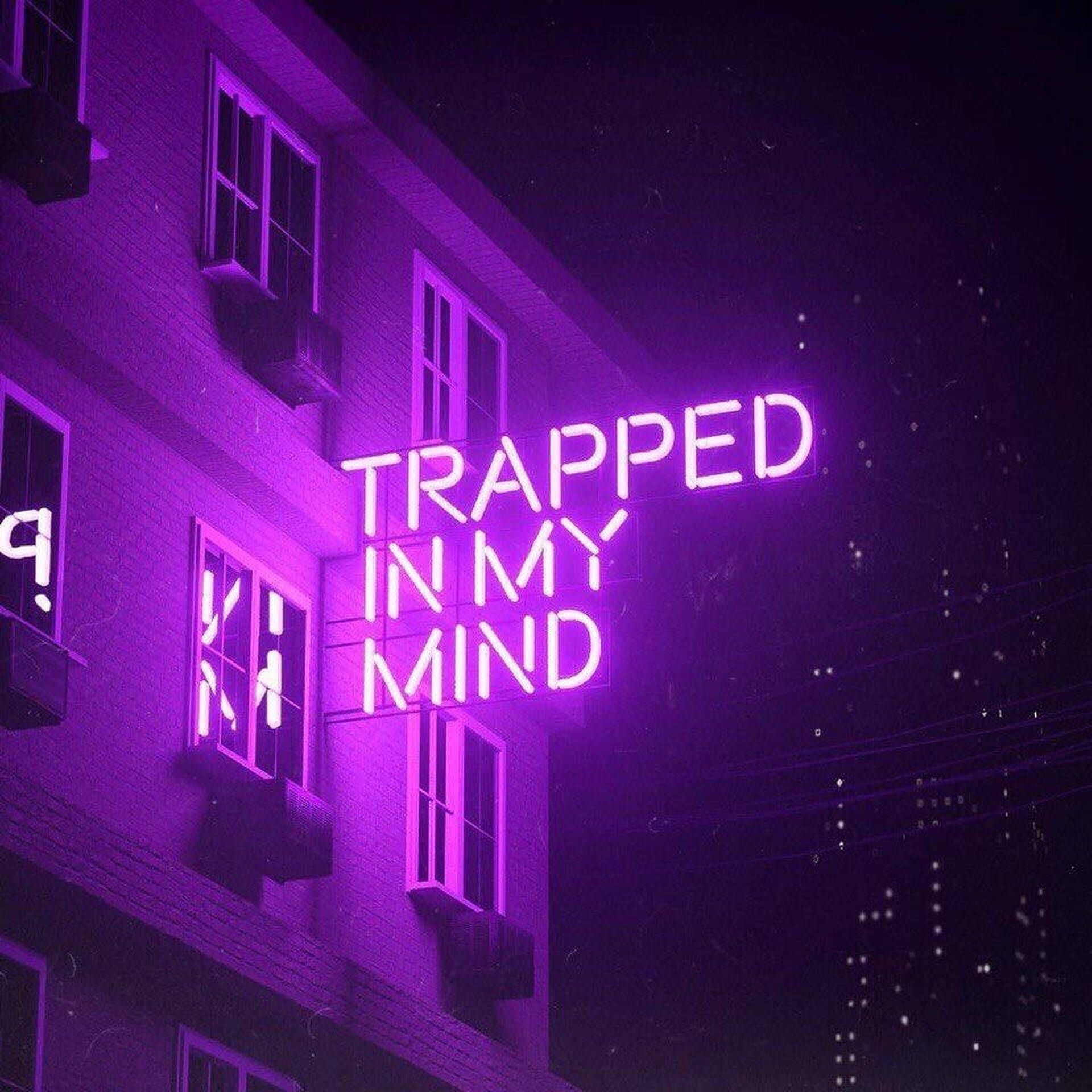 1920x1920 Trapped in My Mind Wallpaper