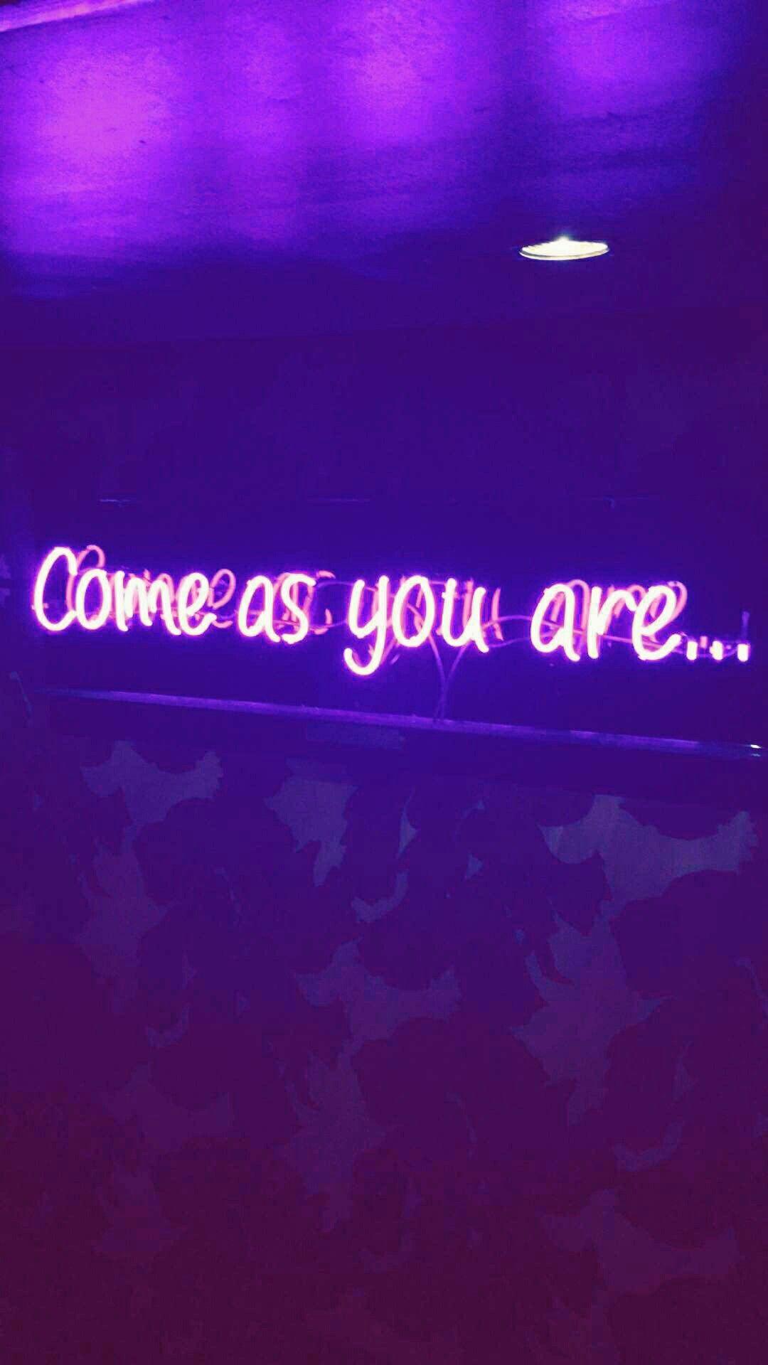 1080x1920 Led Purple Wallpaper