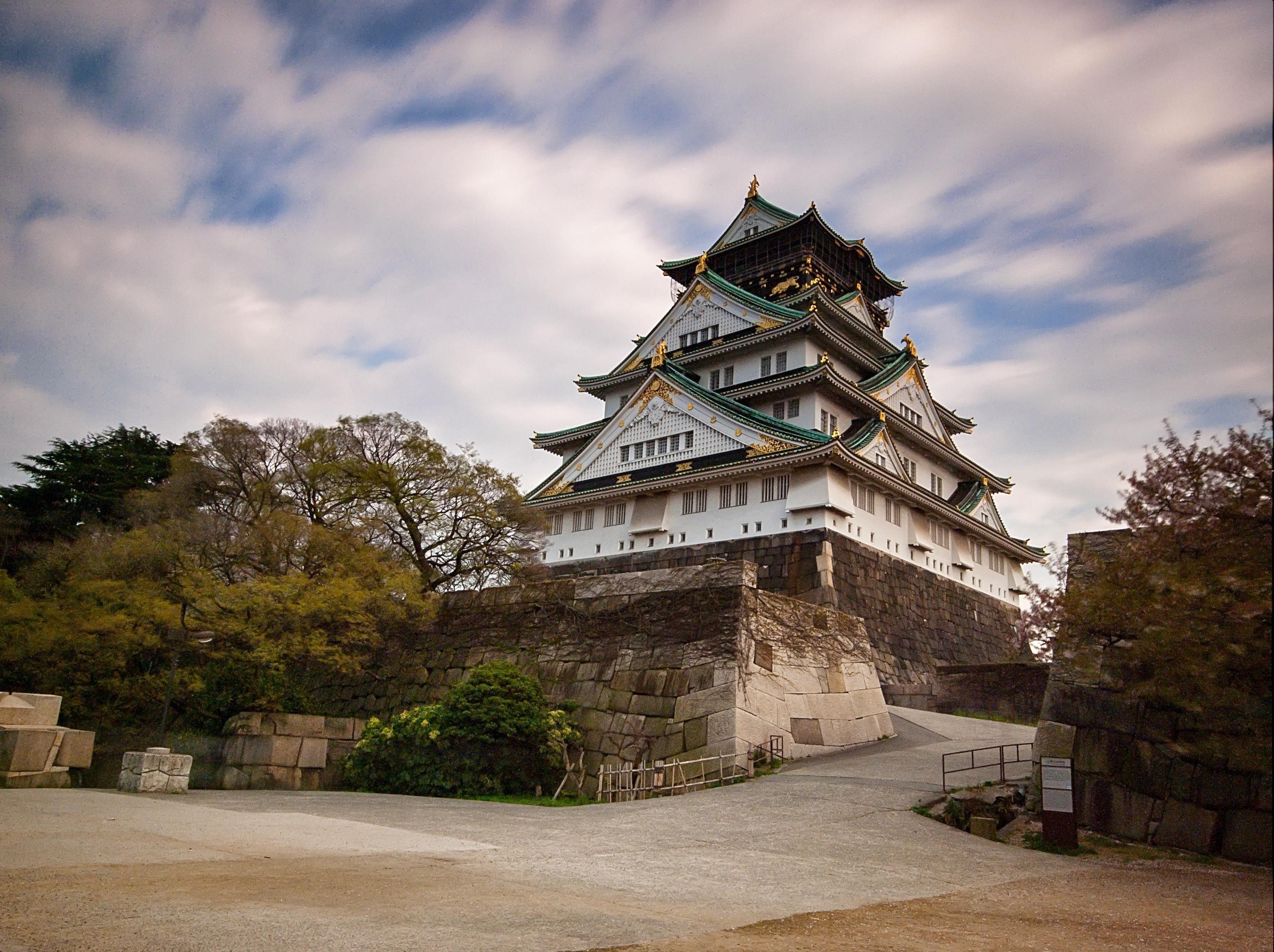 3448x2576 Osaka Castle Wallpaper 2 X 2576