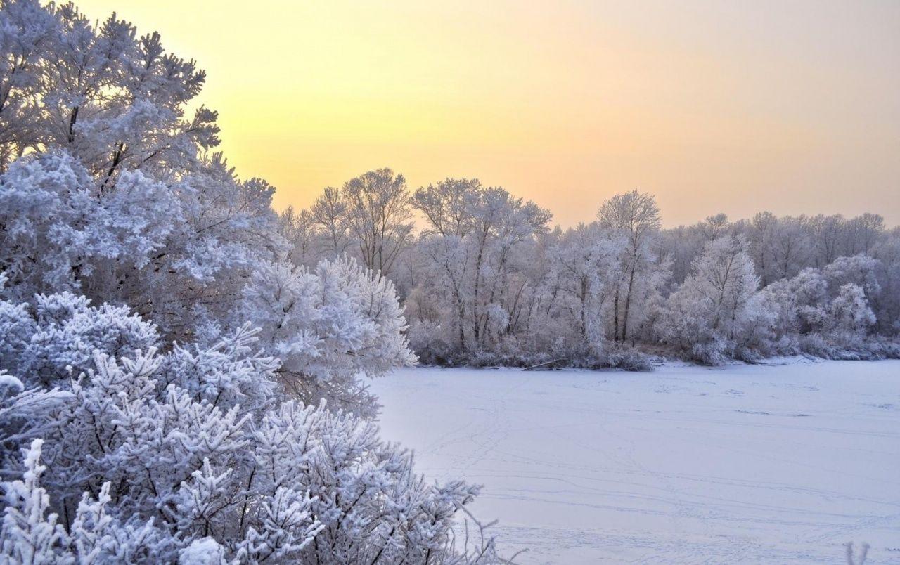 1280x804 Winter Wonderland Sunrise wallpaper. Winter Wonderland