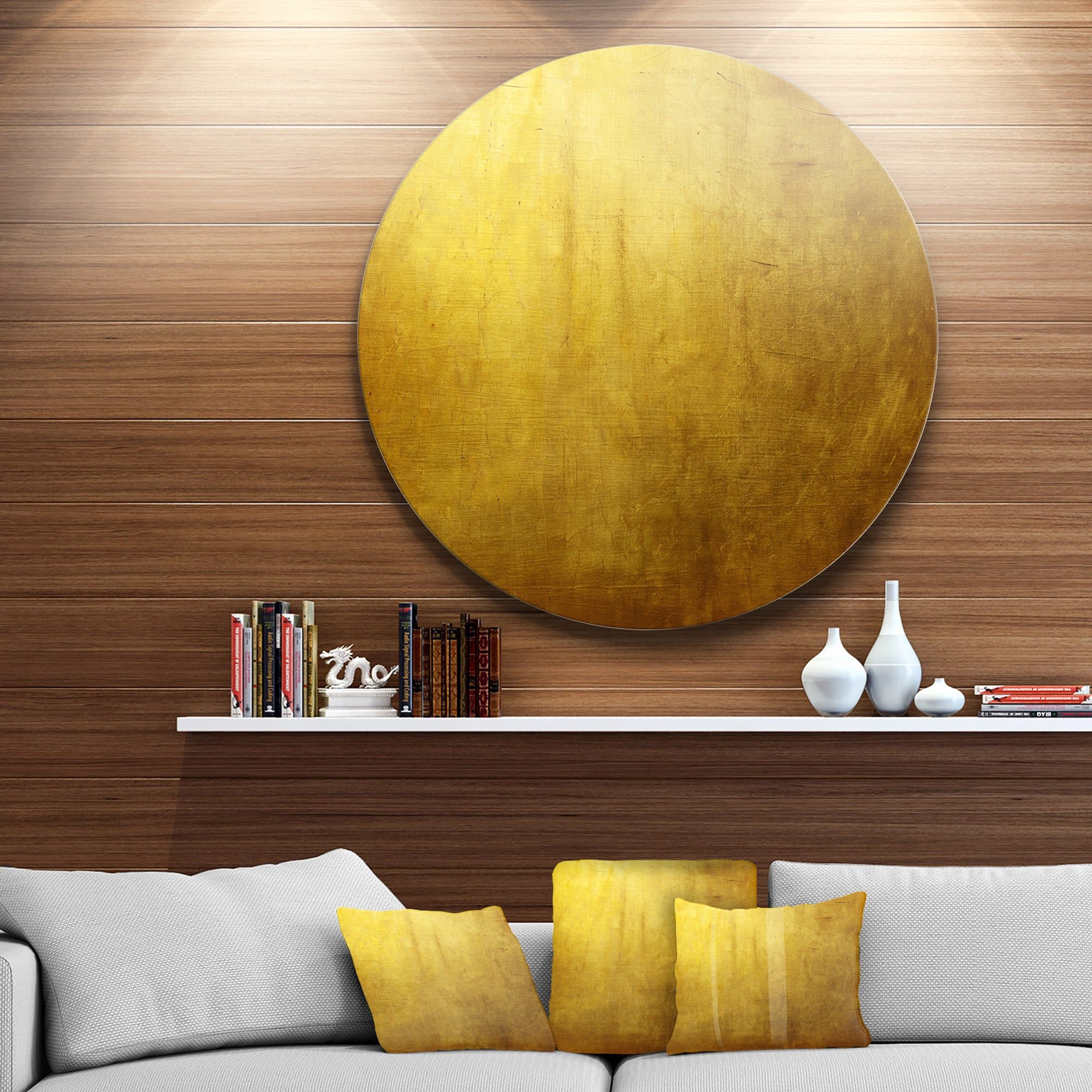 2000x2000 Abstract Circle Metal Wall Art