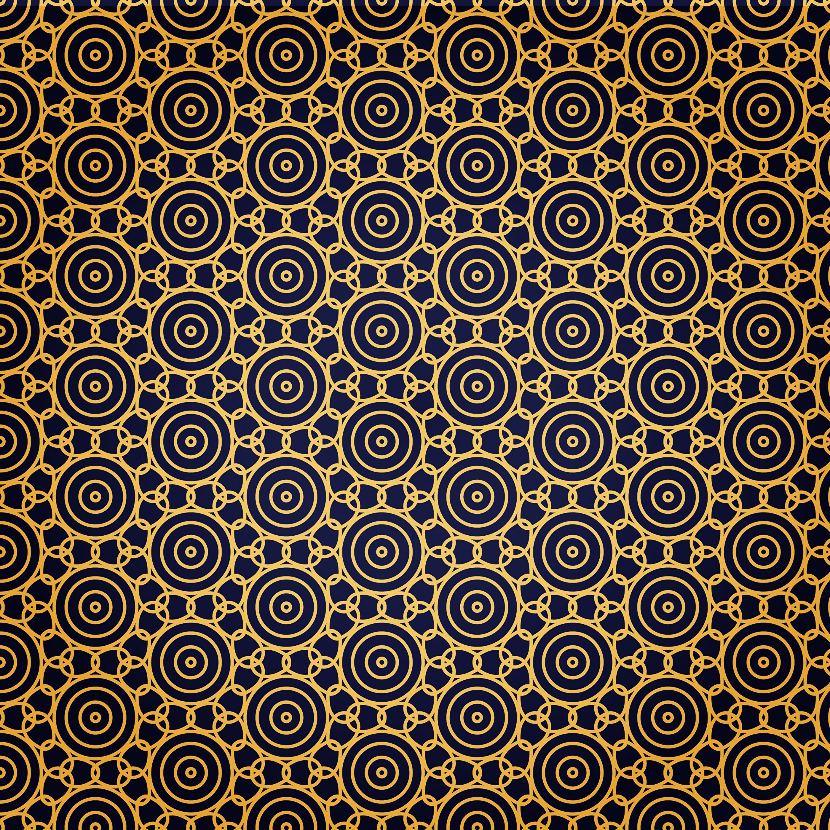2800x2800 Golden wallpaper for mobile phone