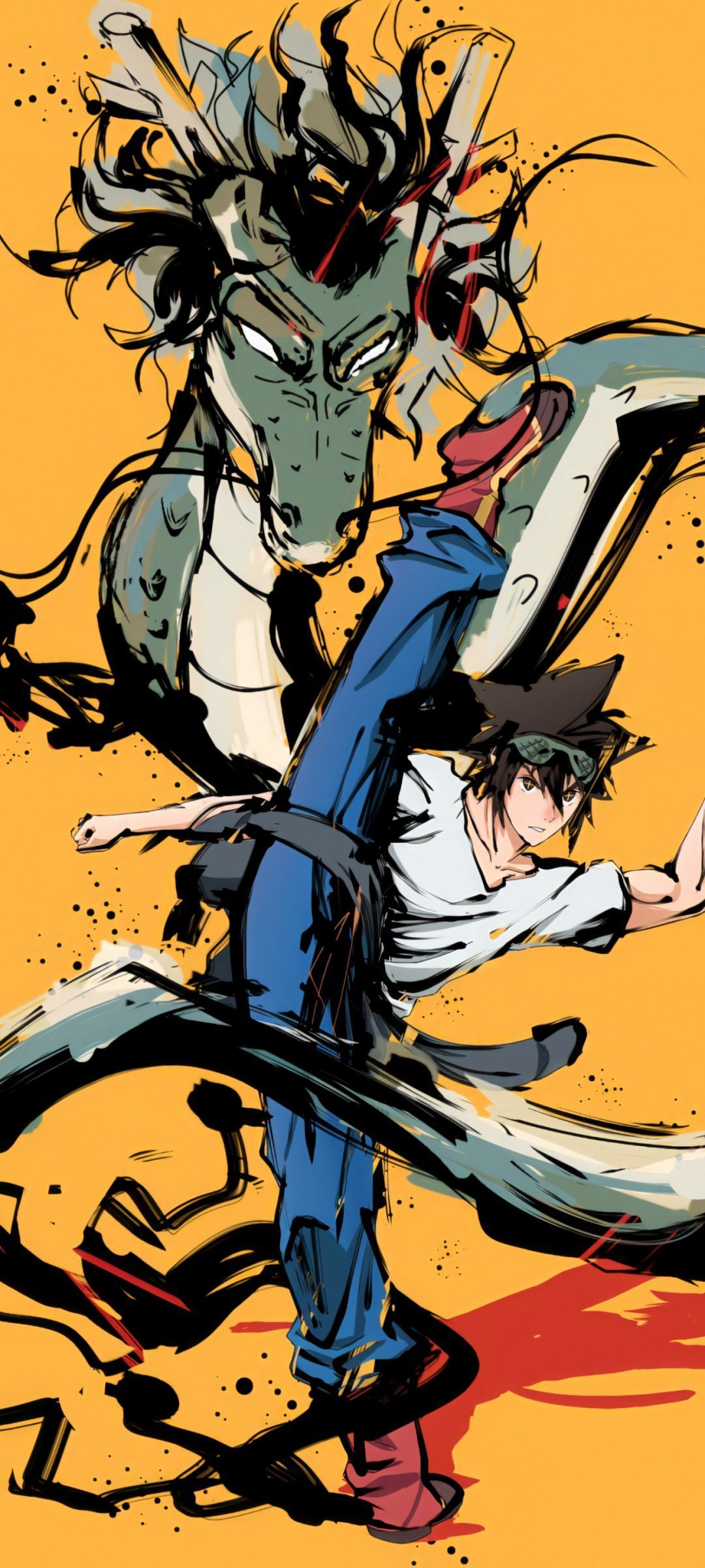 1080x2400 Phone wallpaper: Anime, The God Of High School, Jin Mori 1382664