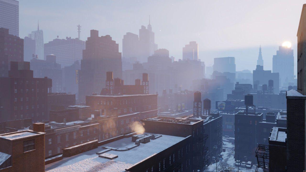 1280x720 NYC Winter Cityscape - (The Division) - [Live Wallpaper] 4K