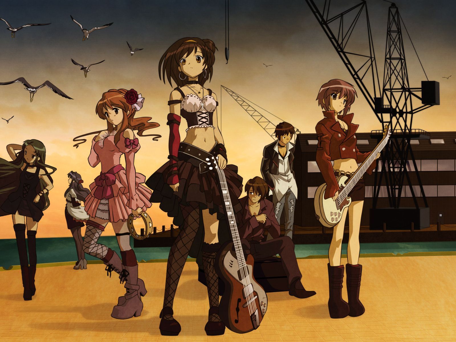 1600x1200 Yuki Nagato Haruhi Suzumiya Anime