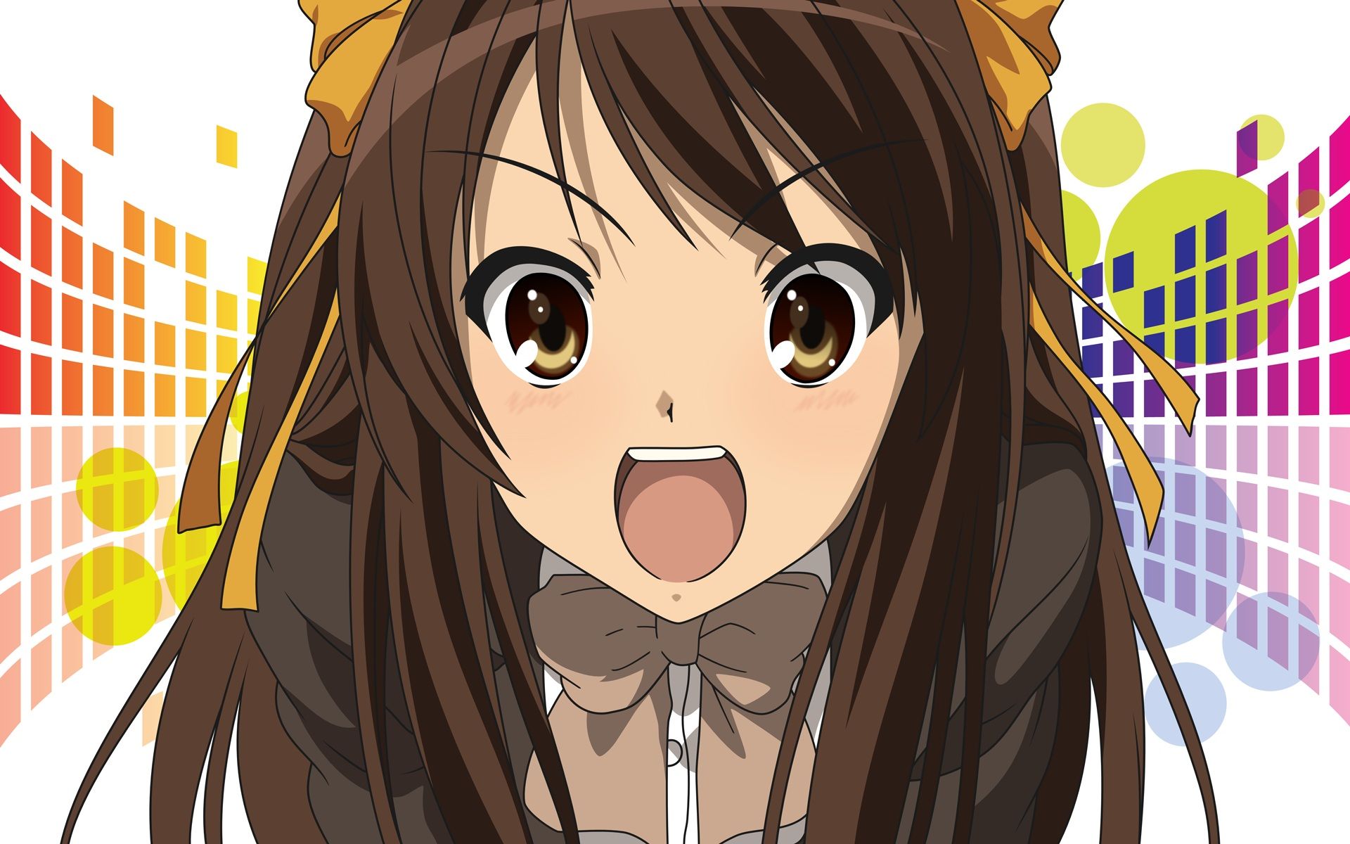 1920x1200 Haruhi Suzumiya Cute Anime HD Wallpaper
