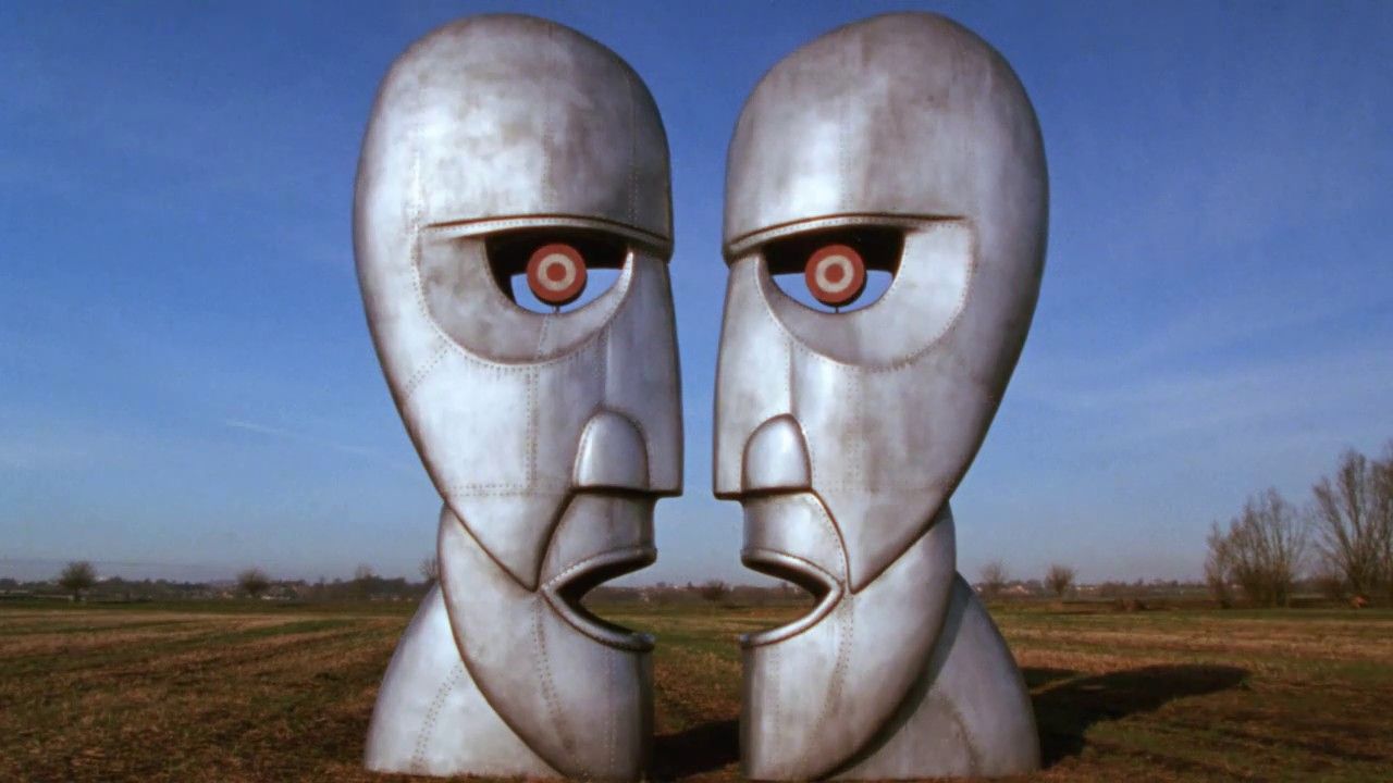 1280x720 Pink Floyd · The Division Bell · Heads Album Cover Photography