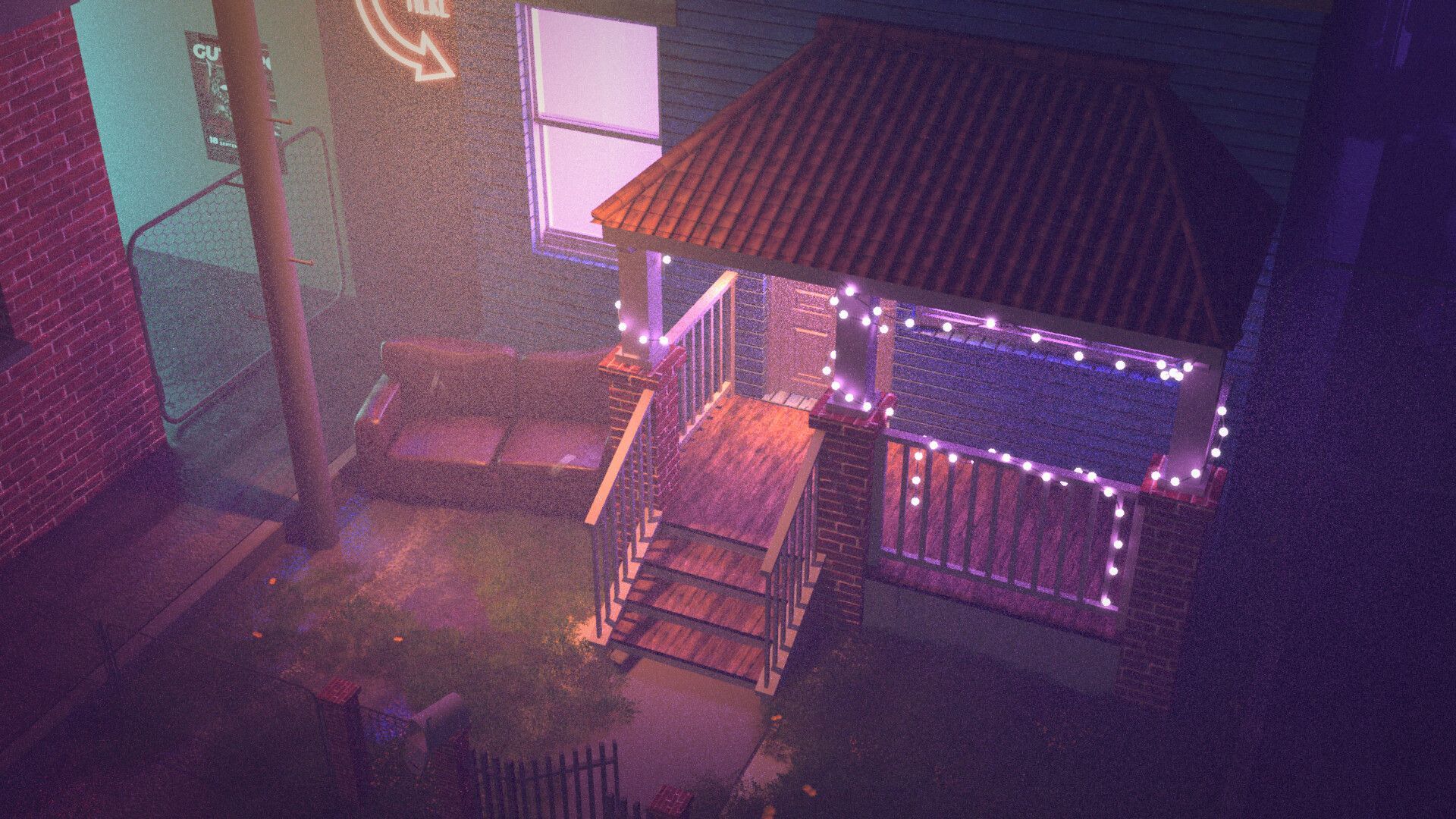 1920x1080 Trap house • Architectural concept