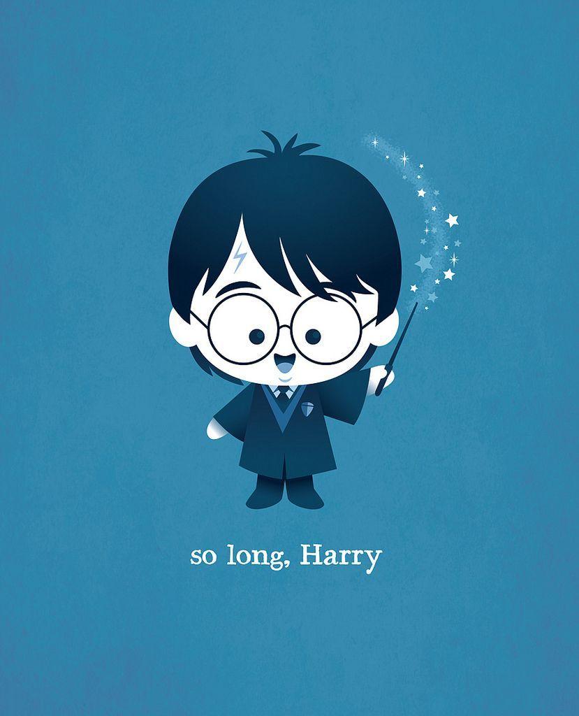 Cute Harry Potter Cartoon Wallpapers - Top Free Cute Harry Potter Cartoon  Backgrounds - WallpaperAccess
