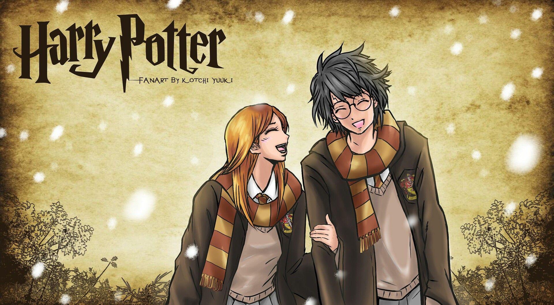 Harry Potter a la Anime by STracyArt on DeviantArt