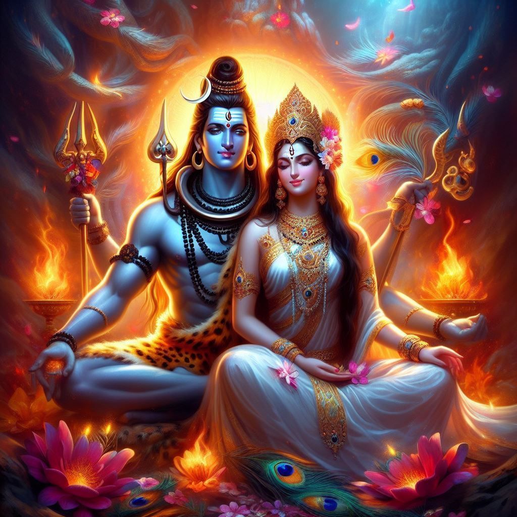 Shiv Parvati Love Wallpapers Top Free Shiv Parvati Love Backgrounds Wallpaperaccess 9974