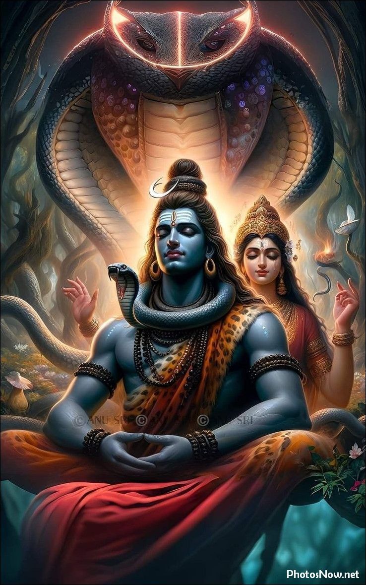 738x1179 Shiv Parvati Image, DP, Pics, Photo