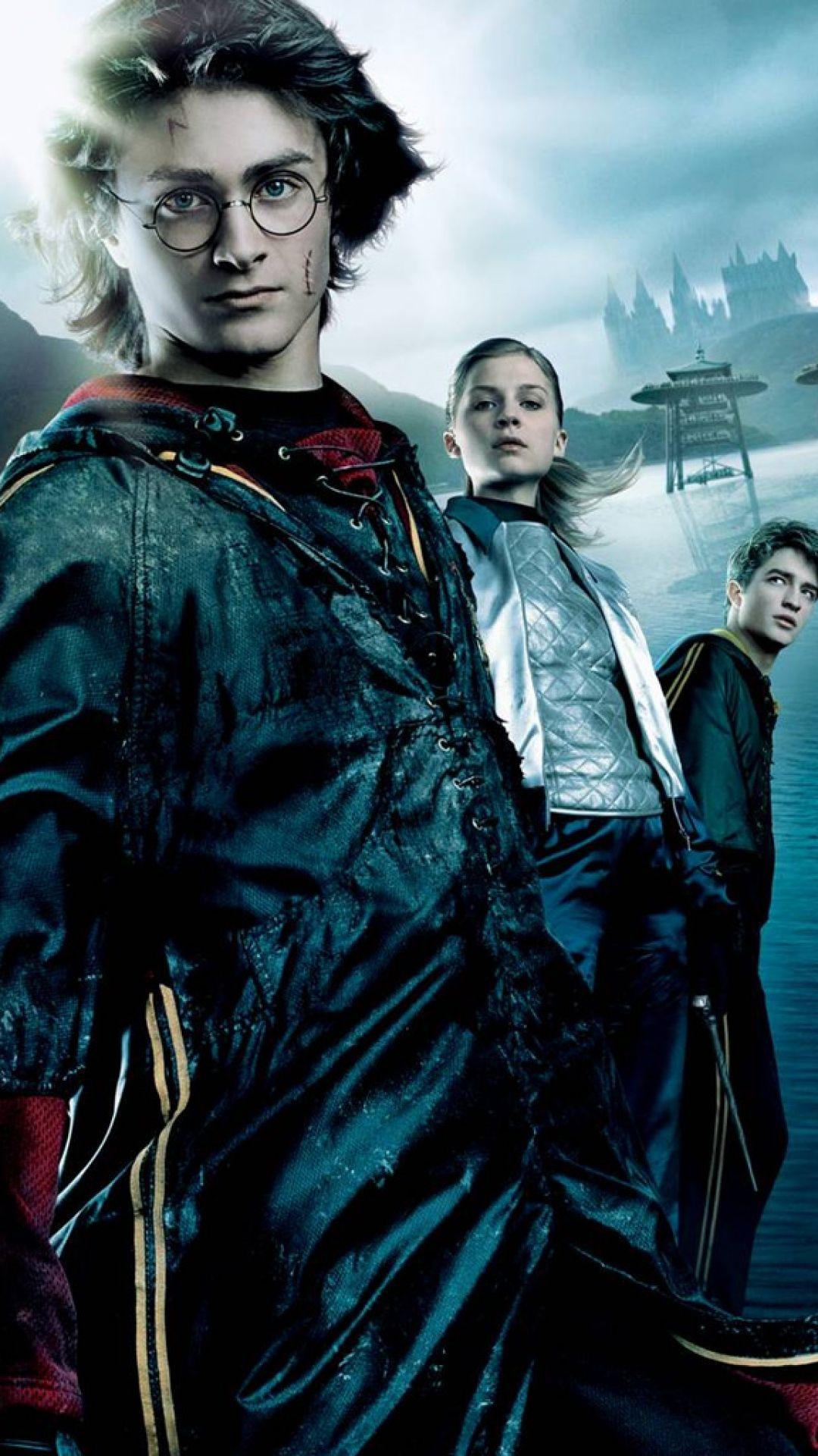 1080x1920 Harry Potter Characters Kissing Wallpaper
