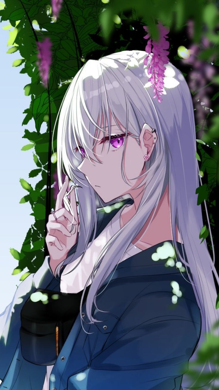Anime Purple Eyes Wallpapers - Top Free Anime Purple Eyes Backgrounds ...
