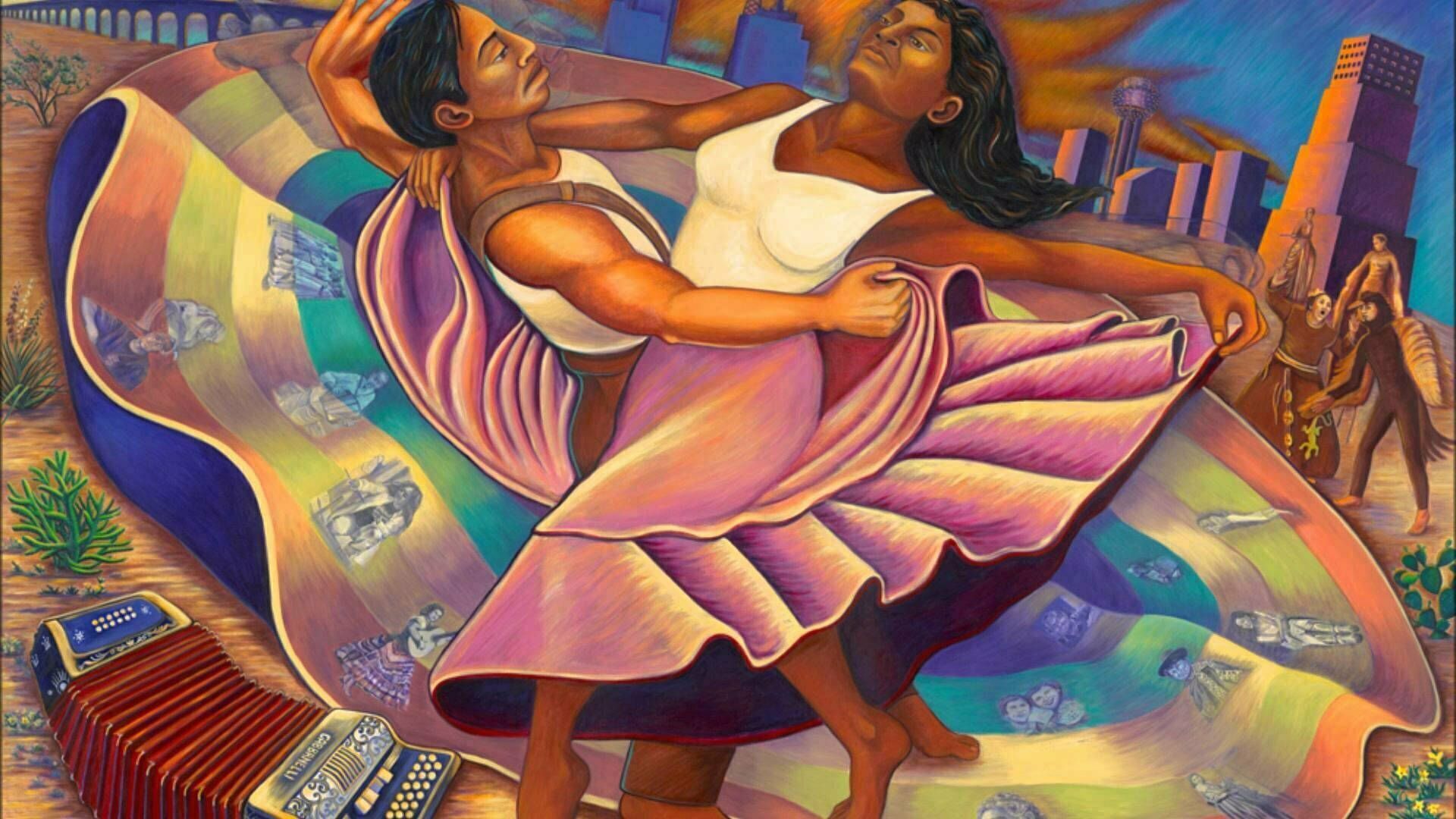 1920x1080 Download El Salon Mexico Folk Art