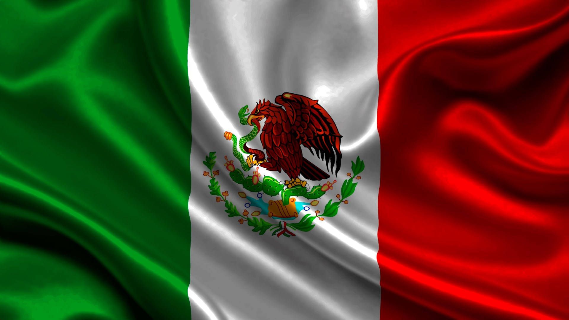 1920x1080 Download Cool Mexican Flag Graphic Art