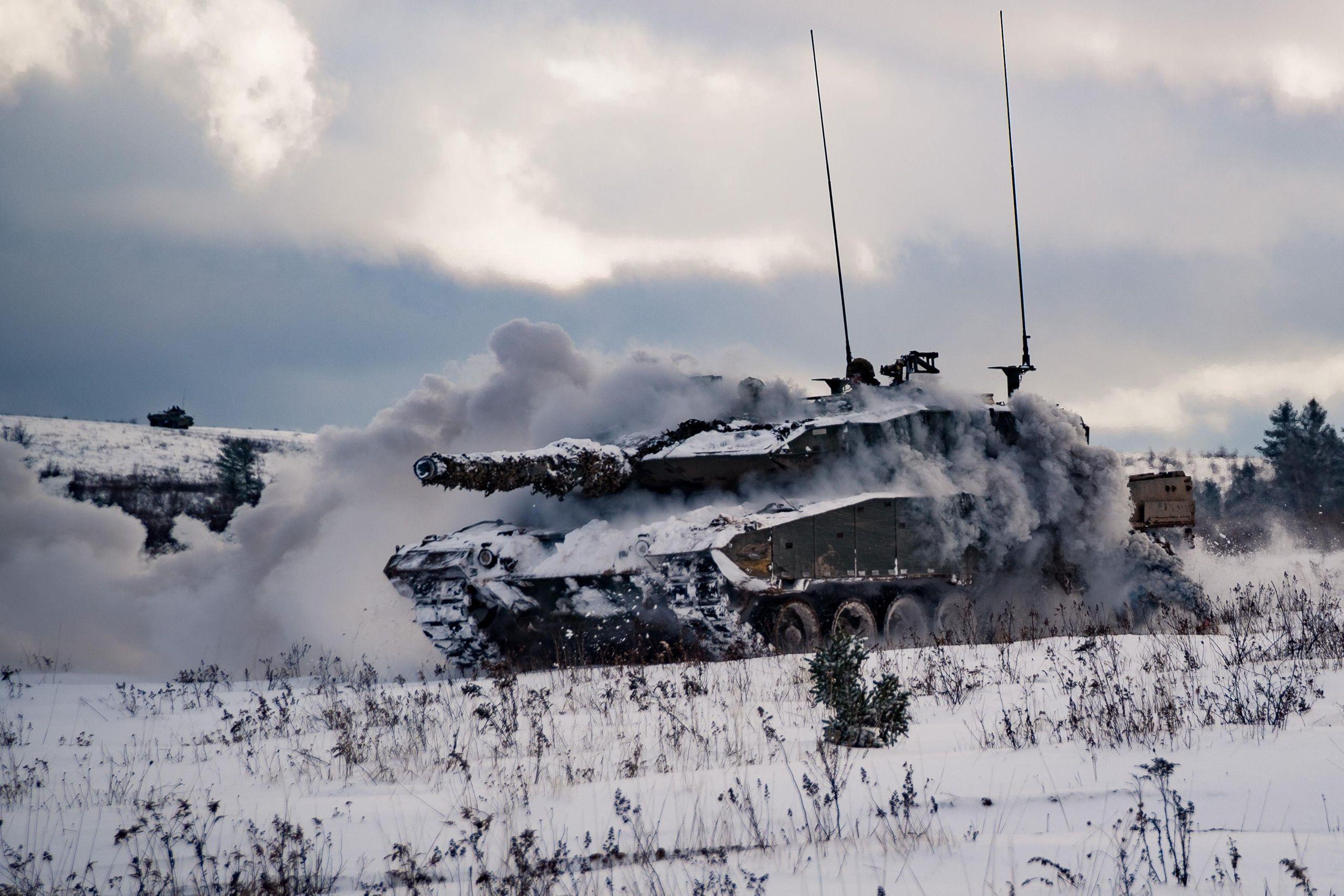 2560x1707 Các hình ảnh miễn Leopard 2, Đức, Quân đội, Xe tăng, Mùa đông