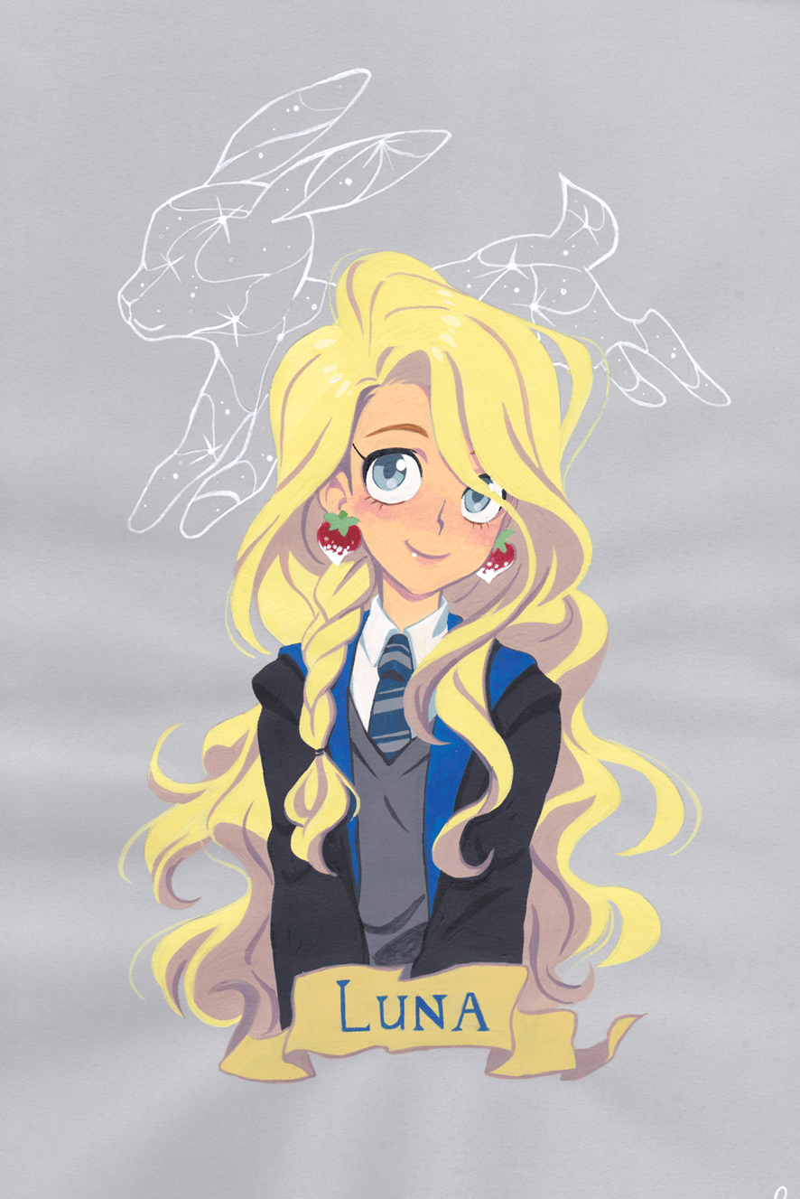 886x1327 Luna Lovegood Via Galou Store Click On The Image To