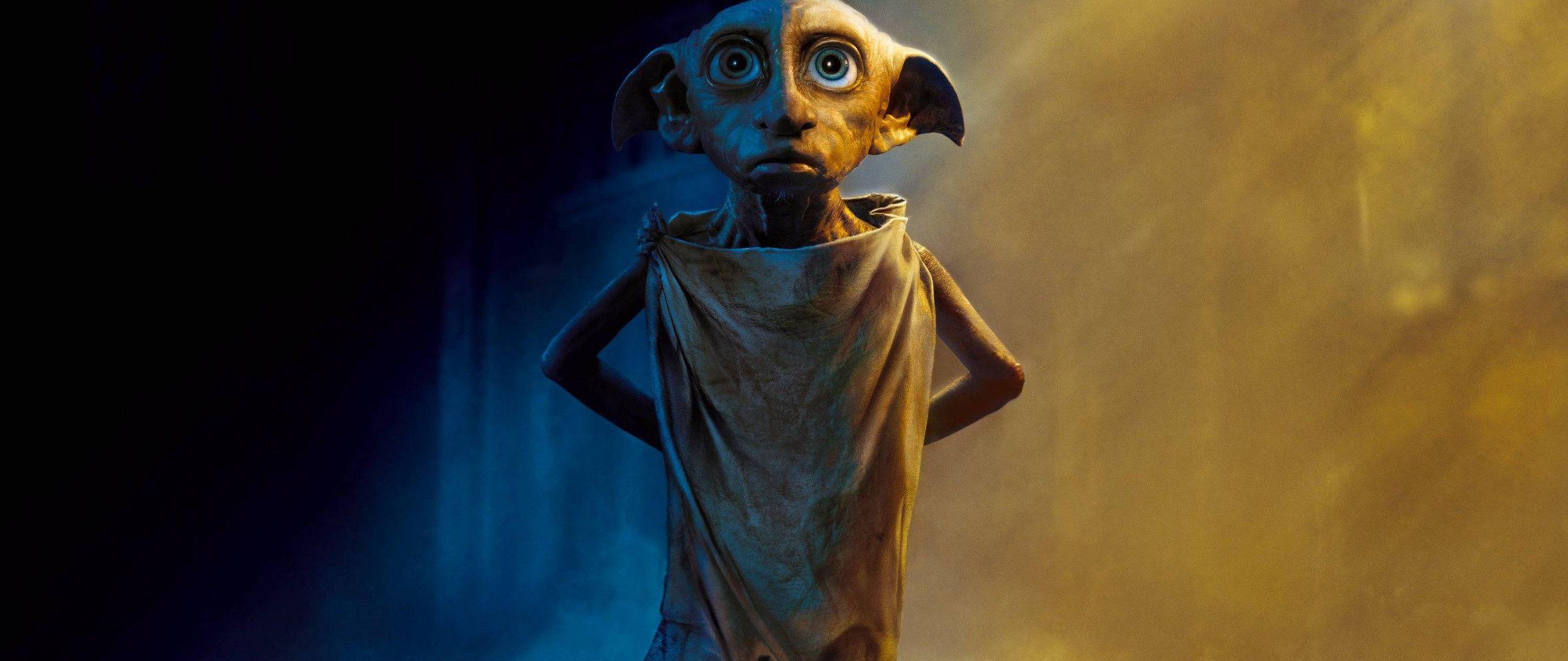 2560x1080 Download 2560x1080 wallpaper dobby, the house elf, harry