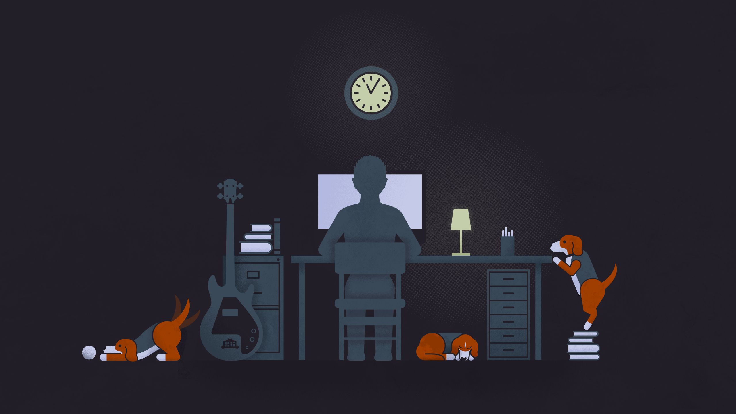 2560x1440 Download Study wallpaper for mobile