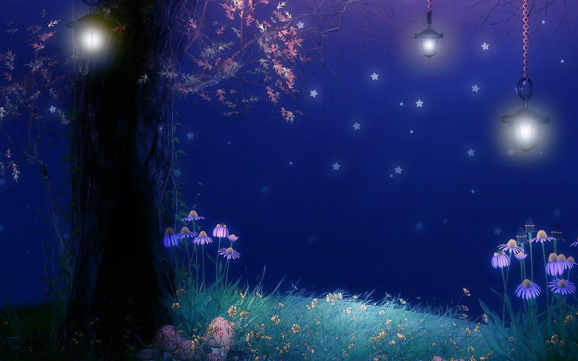 Fairy Forest at Night Wallpapers - Top Free Fairy Forest at Night