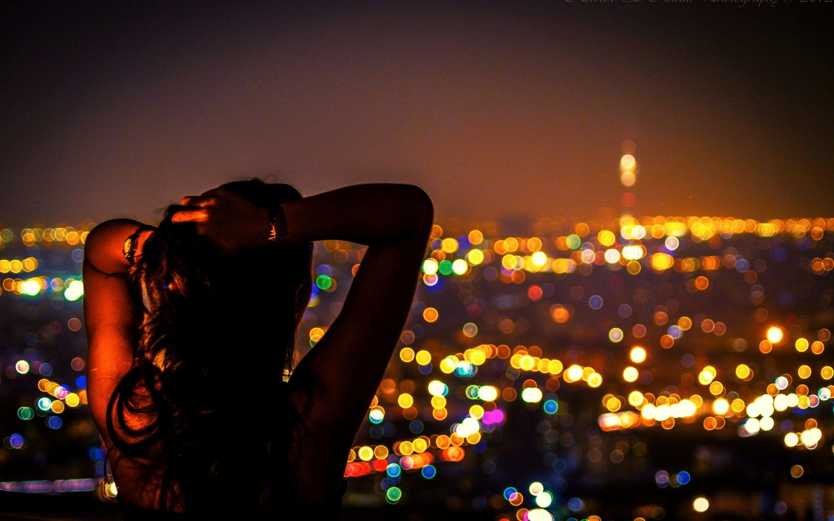 2880x1800 Night Lights Wallpaper 2880x1800 px