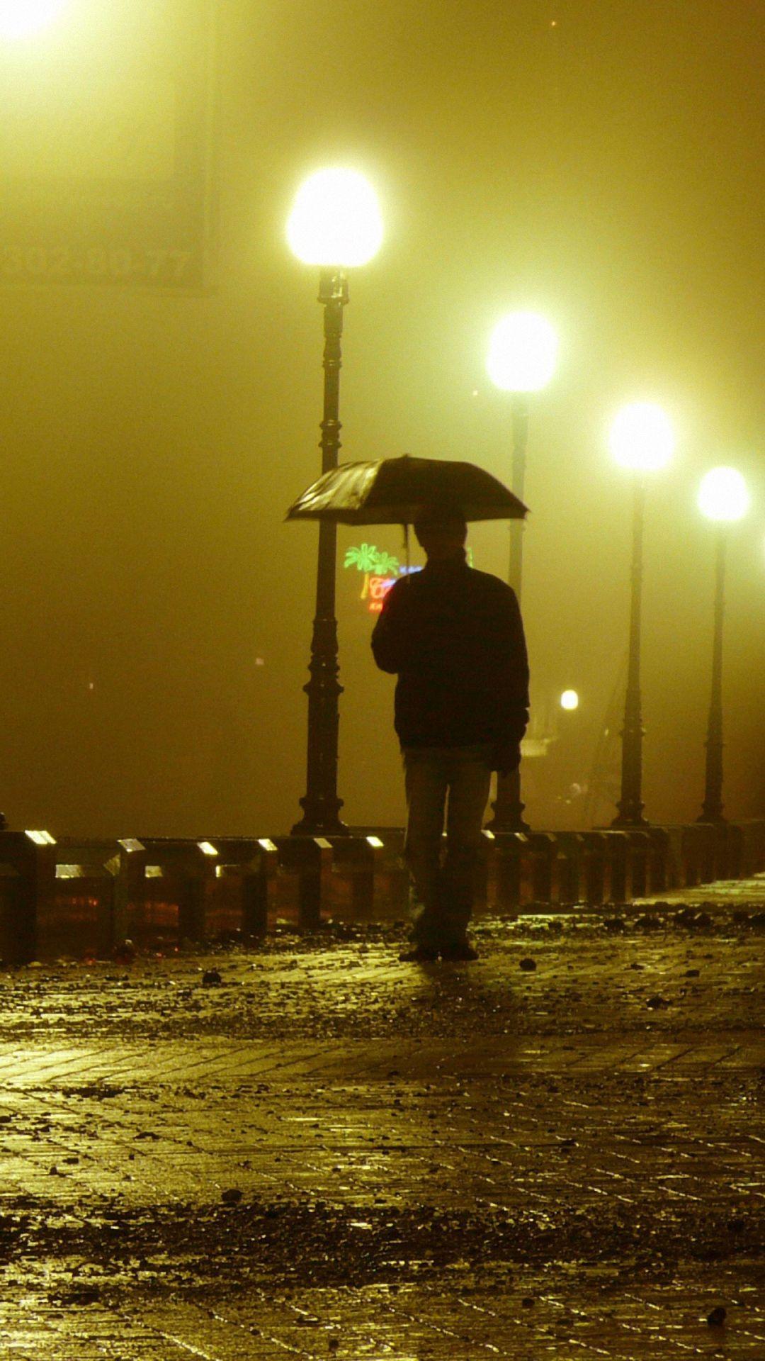 1080x1920 Road Bridge Rain Night galaxy note 3 Wallpaper HD 1080x1920