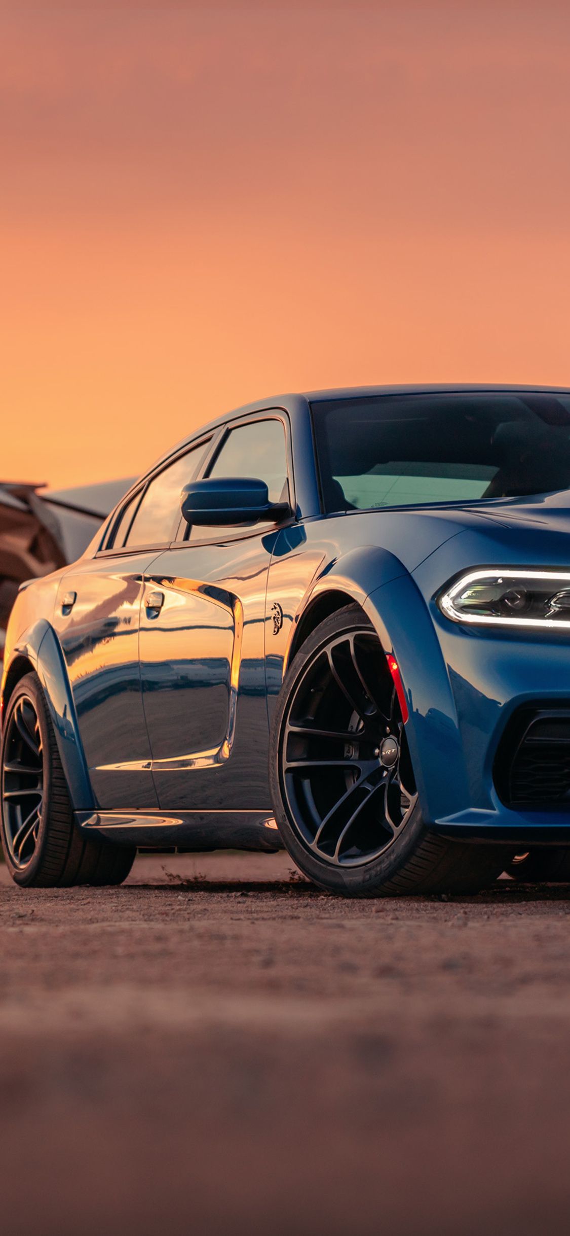 1125x2436 Dodge Charger SRT Hellcat Widebody