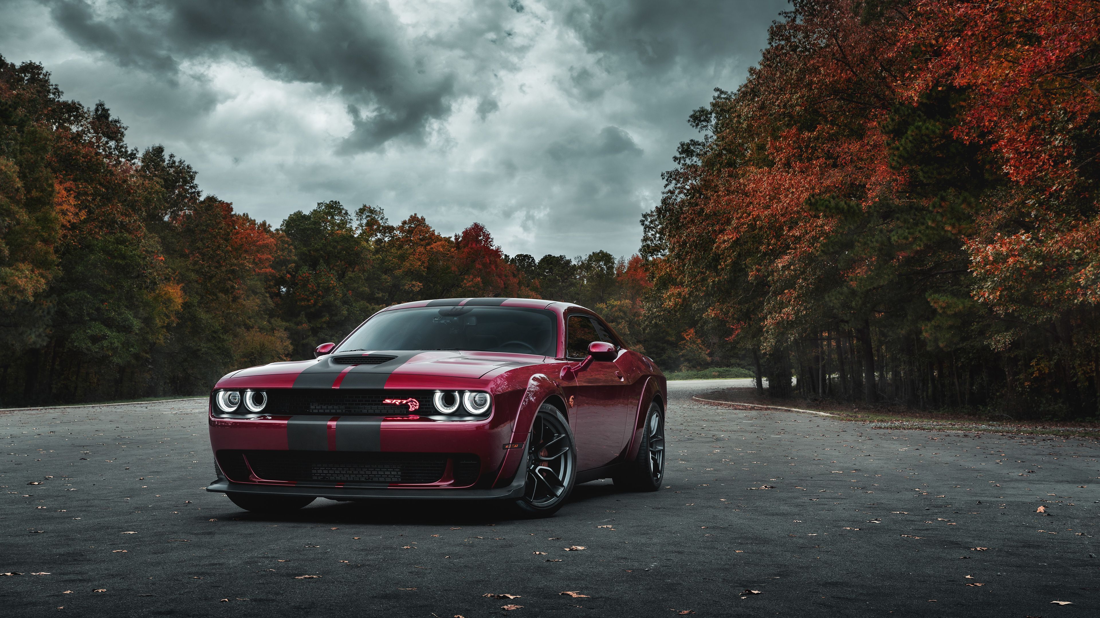 3840x2160 Dodge Challenger SRT Hellcat Widebody