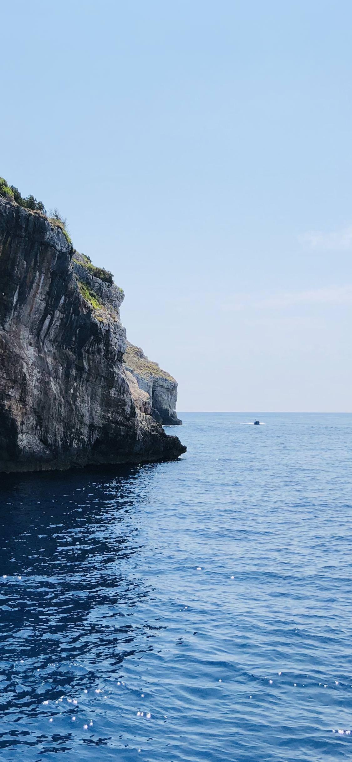 1125x2436 Picture I took near Antipaxos Greece. Trip. Greece