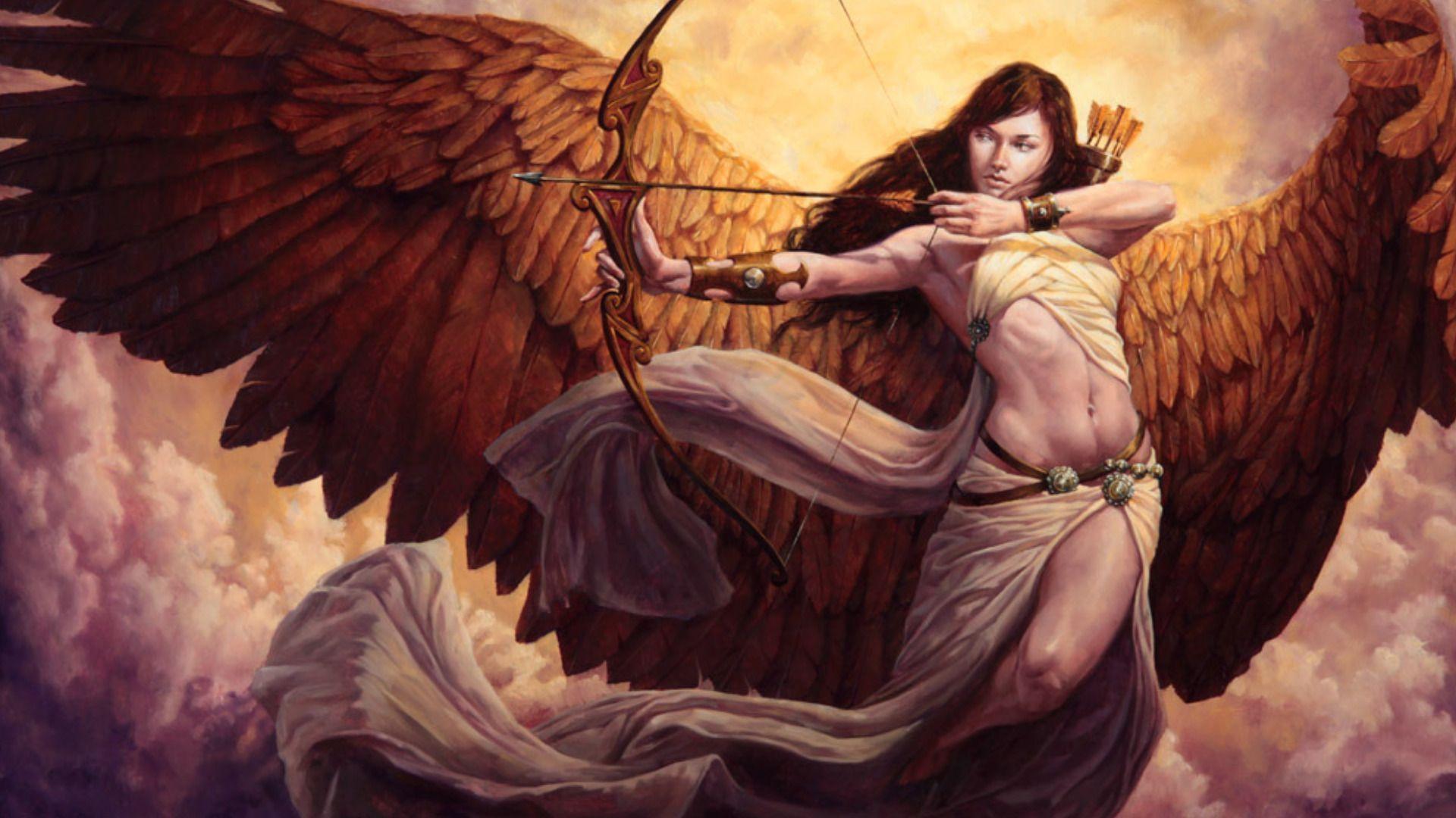 1920x1080 warrior angel. Angel Warrior Computer Wallpaper, Desktop Background 1920x1080 Id. Greek goddess art, Fantasy illustration, Goddess art