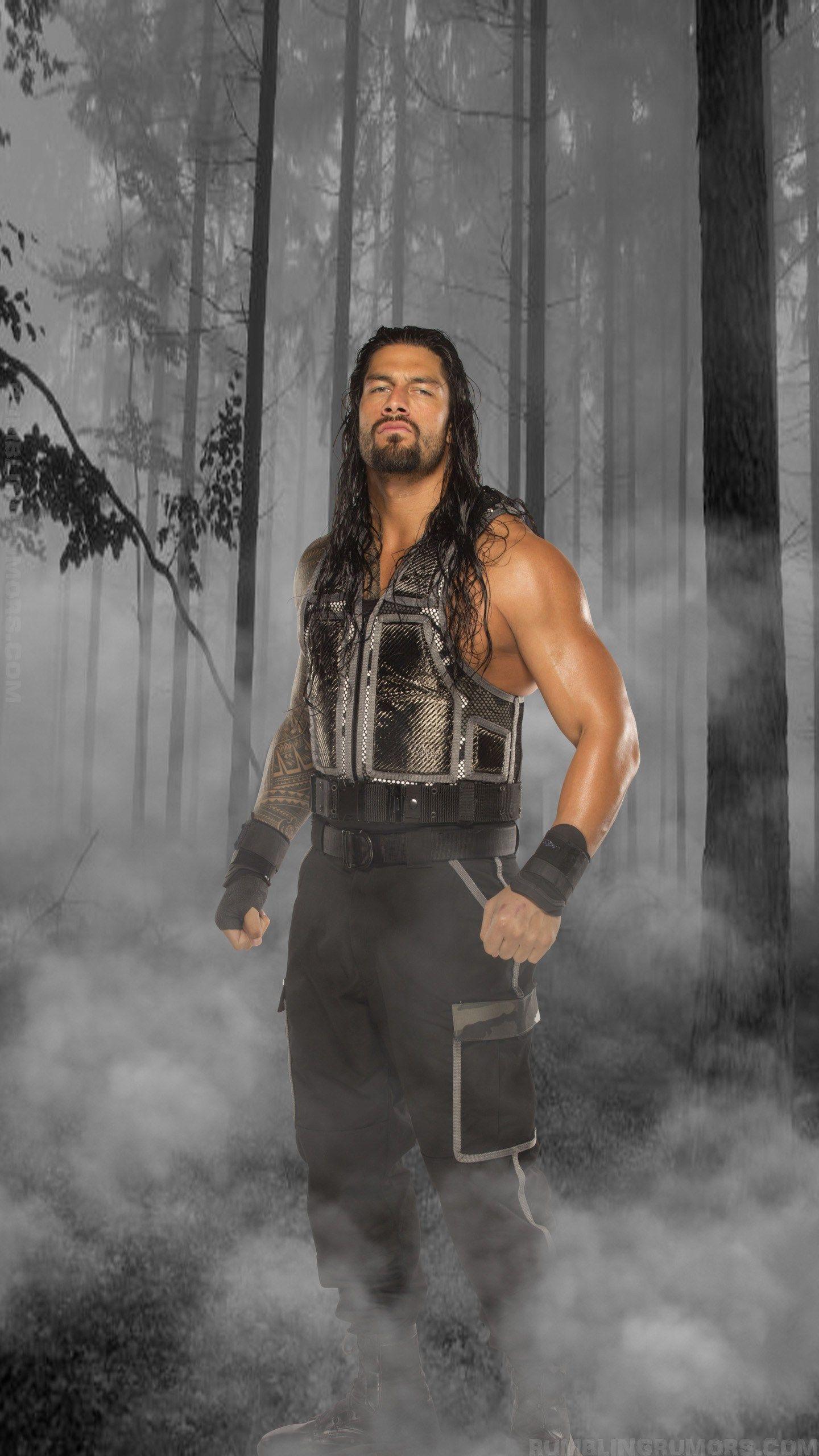 1440x2560 Roman Reigns Halloween Night Mobile HD Wallpaper