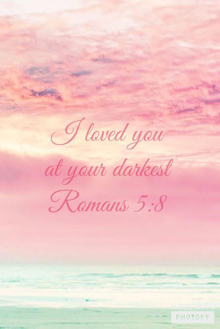 892x1334 Free download Romans 58 quotes Scripture wallpaper Bible verse