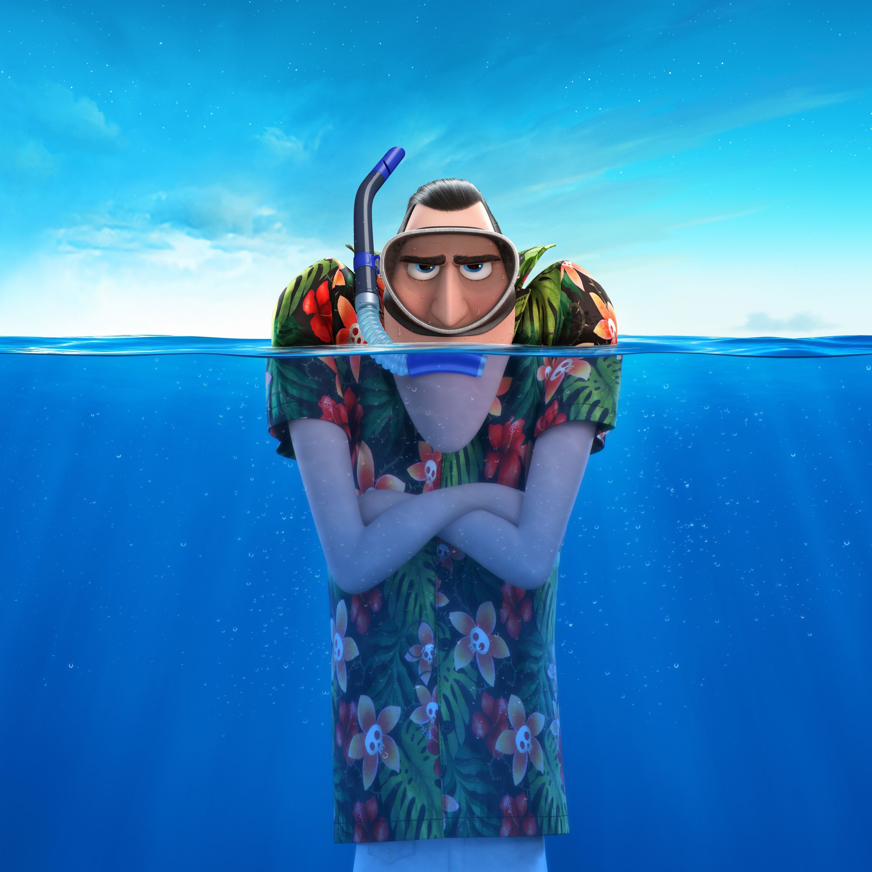 2932x2932 Hotel Transylvania 3 Summer