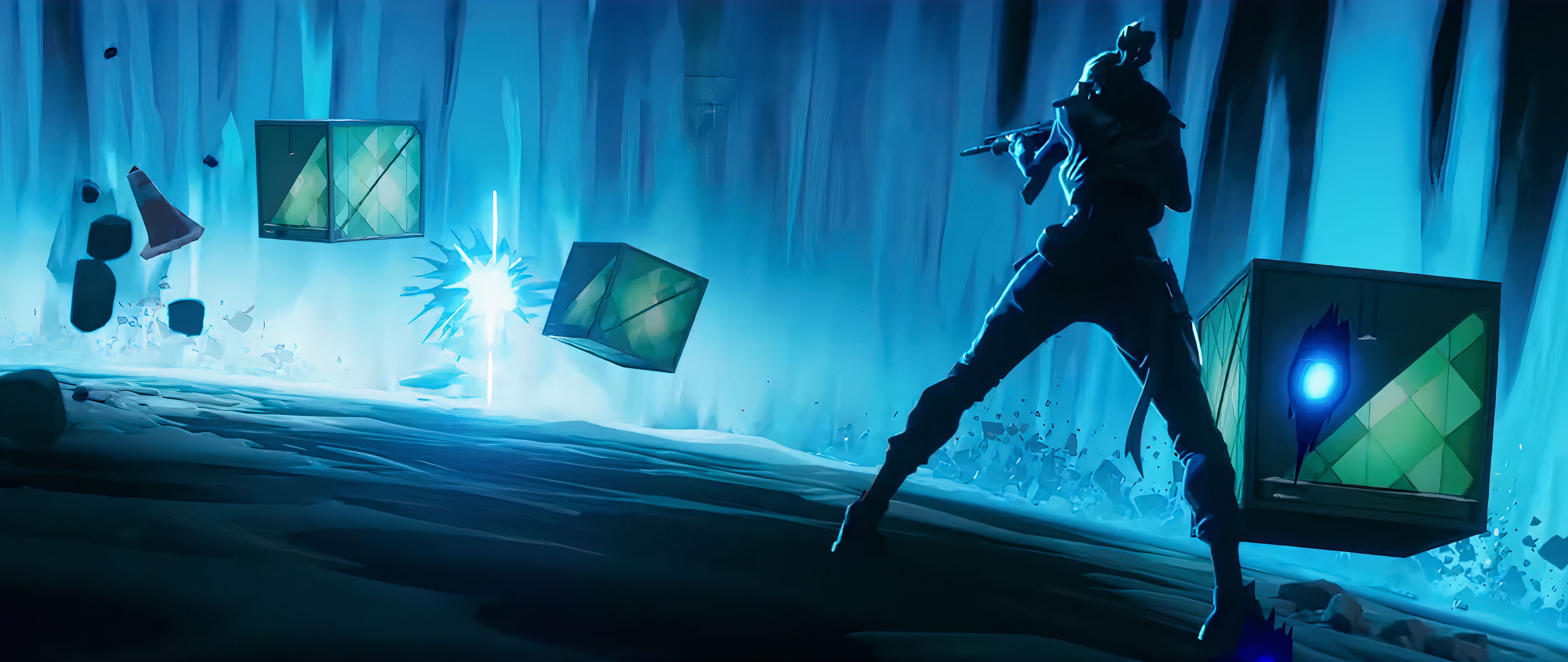 5120x2160 HD desktop wallpaper: Video Game, Jett