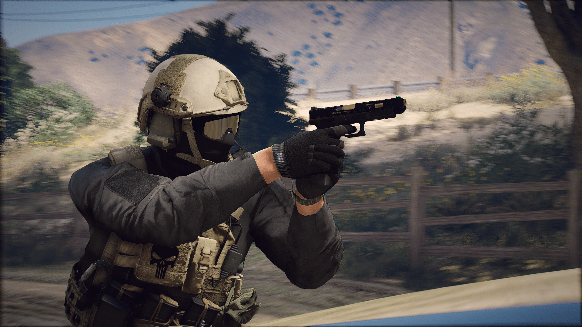 1920x1080 Combat Master Wallpaper